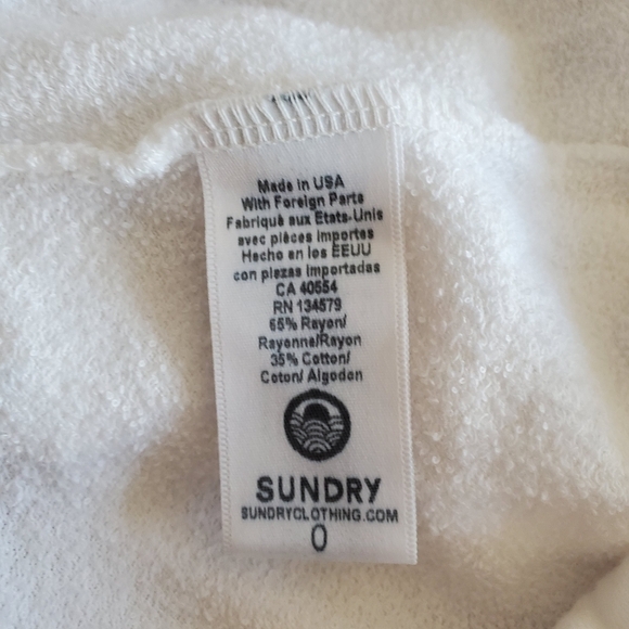 New Sundry Star Print Jogger Sweatpants NWT Size XS (0) - Picture 13 of 14